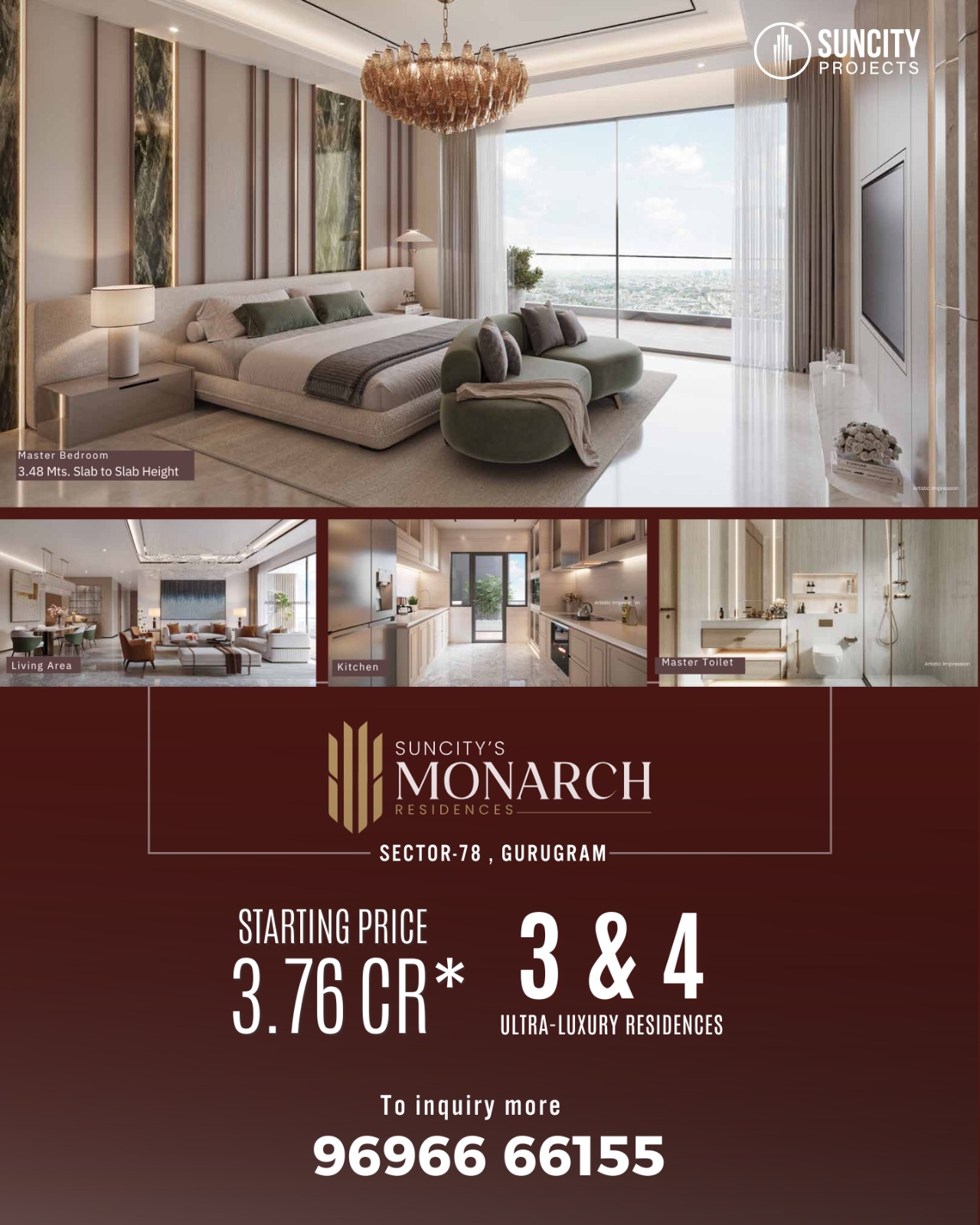 Suncity Monarch sector 78 Gurgaon